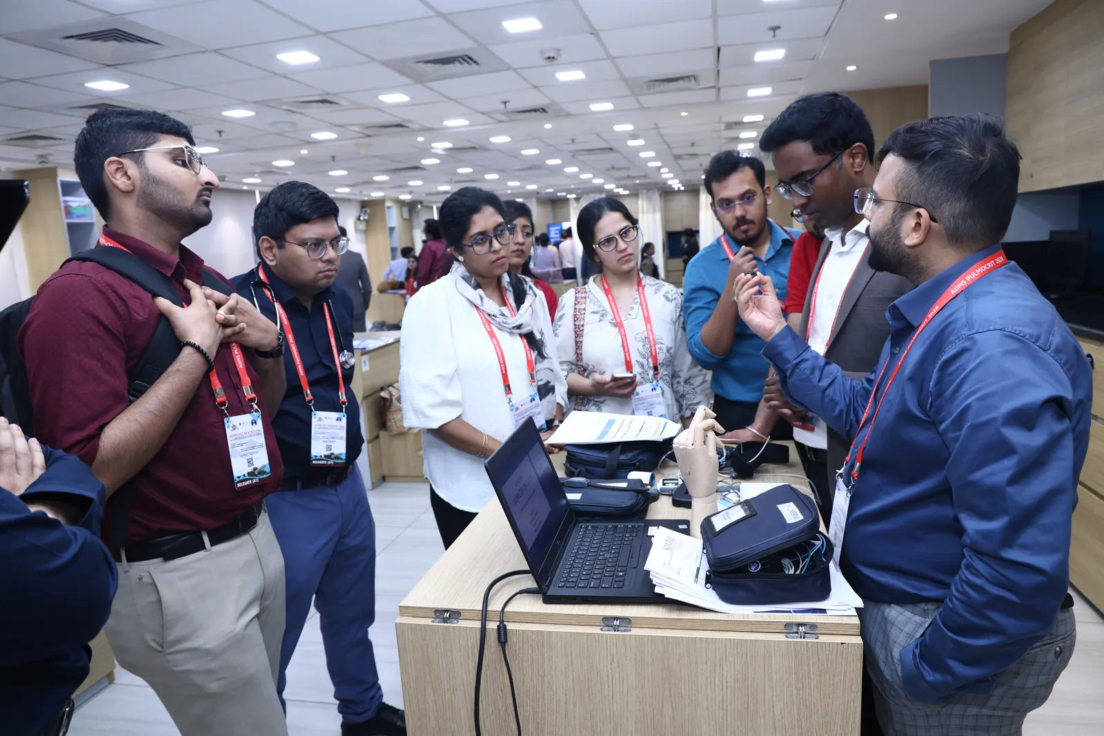 Hands-on learning at PULMOCRIT 2026